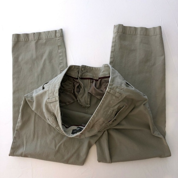 Eddie Bauer Waist 32 Gray Straight Pants - Picture 5 of 8